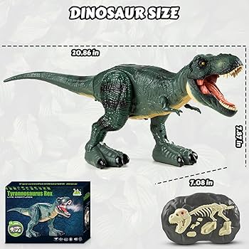 T-REX ToneBug Booster(箱・説明書付き) WIRED Remote Control Robot T-Rex WALKING DINOSAUR | eBay